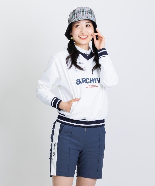 archivio(アルチビオ)の「<LADIES>綿ベロアラインUVハーフパンツ(その他パンツ・レディース・ブラック/グレー/ベージュ・M/S/L)」の18枚目の写真