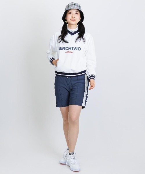 archivio(アルチビオ)の「<LADIES>綿ベロアラインUVハーフパンツ(その他パンツ・レディース・ブラック/グレー/ベージュ・M/S/L)」の19枚目の写真