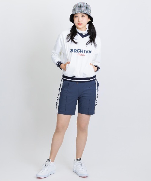 archivio(アルチビオ)の「<LADIES>綿ベロアラインUVハーフパンツ(その他パンツ・レディース・ブラック/グレー/ベージュ・M/S/L)」の20枚目の写真