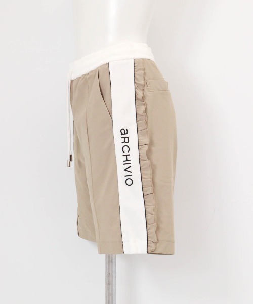 archivio(アルチビオ)の「<LADIES>綿ベロアラインUVハーフパンツ(その他パンツ・レディース・ブラック/グレー/ベージュ・M/S/L)」の4枚目の写真