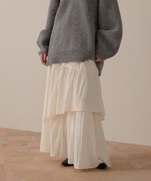 LOWRYS FARM | アシメティアードスカート  583891(スカート)