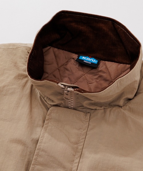 KAVU(カブー)の「KAVU/カブー Green wood Vest/グリーンウッドベスト(ベスト・メンズ・カーキ/ブラック/サンドベージュ・MEDIUM/LARGE/X-LARGE)」の12枚目の写真