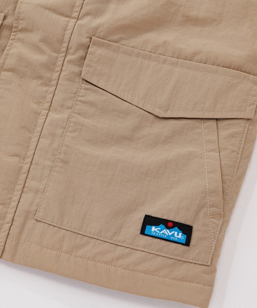 KAVU(カブー)の「KAVU/カブー Green wood Vest/グリーンウッドベスト(ベスト・メンズ・カーキ/ブラック/サンドベージュ・MEDIUM/LARGE/X-LARGE)」の13枚目の写真