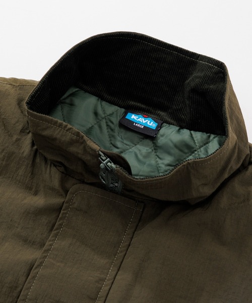 KAVU(カブー)の「KAVU/カブー Green wood Vest/グリーンウッドベスト(ベスト・メンズ・カーキ/ブラック/サンドベージュ・MEDIUM/LARGE/X-LARGE)」の17枚目の写真