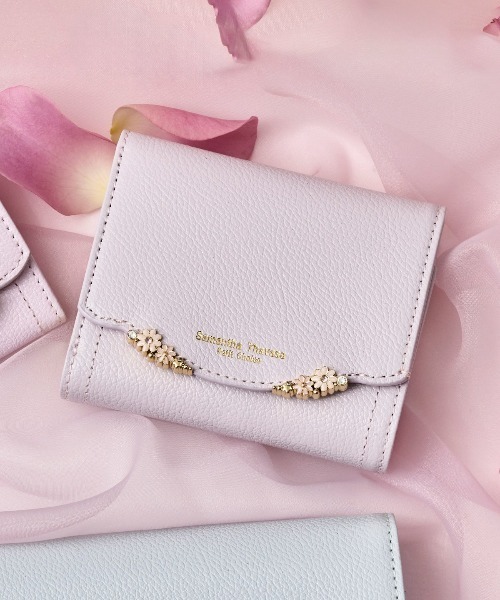 サイドフラワー 折財布（財布）｜Samantha Thavasa Petit Choice