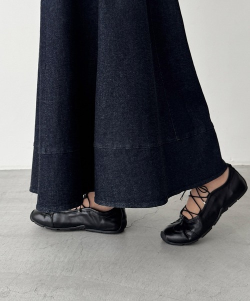 CANAL JEAN（キャナルジーン）の「デニムワンピース（ワンピース・レディース・ネイビー・マルチサイズ）」の15枚目の写真