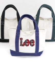 Lee（リー）の「Lee（リー）パッチワークロゴキャンバスミニトート レディース メンズ ユニセックス（トートバッグ・メンズ）」