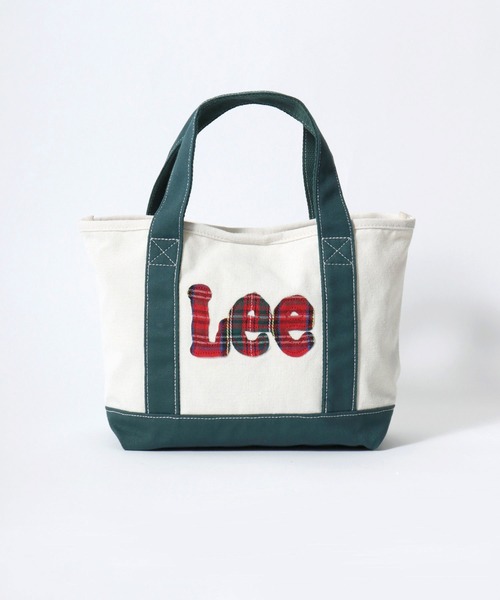 セール】Lee（リー）パッチワークロゴキャンバスミニトート レディース