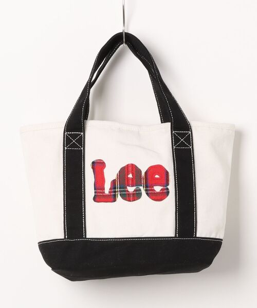 Lee(リー)の「Lee(リー)パッチワークロゴキャンバスミニトート レディース メンズ ユニセックス(トートバッグ・レディース・ホワイト系その他/ホワイト系その他2/ホワイト系その他3/ホワイト×レッド/ホワイト×グリーン/ホワイト×ブルー/ホワイト×ブラック・FREE)」の16枚目の写真