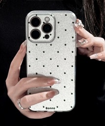 Burner(バーナー)の【OKUOKU 0909】グリッター  ドット  iPhoneケース oku-iphonecase-915328747619-6(スマホケース/カバー)