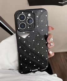 Burner(バーナー)の【OKUOKU 0909】グリッター  ドット  iPhoneケース oku-iphonecase-915328747619-6(スマホケース/カバー)