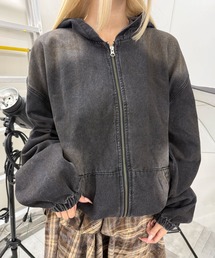 Figments | ダスティフードデニムブルゾン(ブルゾン)