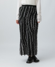 LEPSIM | 7ゲージフリンジニットスカート 581686(スカート)