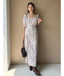 新品未使用 フレイアイディー FRAY I.D 花柄 ワンピース 矢野未希子 in FLOWER │ FRAY I.D(フレイ アイディー)公式