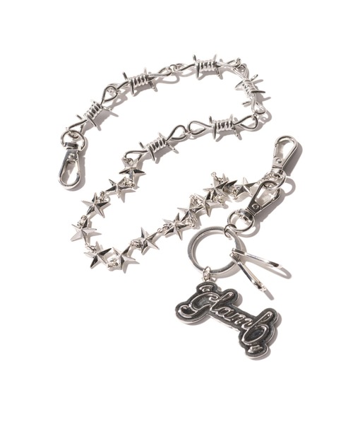 Spiky Wallet Chain Necklace / スパイキーウォレットチェーン