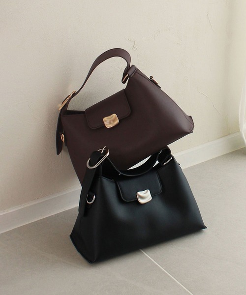 セール】【500mlペットボトル収納可能】ニュアンスメタルフラップ