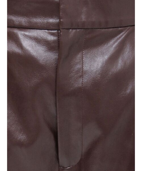 Htage(テージ)の「【Htage】フェイクレザータックカーブパンツ(その他パンツ・レディース・ブラック/ボルドー・SMALL/MEDIUM)」の19枚目の写真