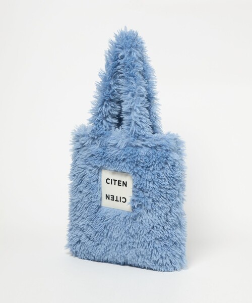 CITEN(シテン)の「<CITEN>モコモコトートバッグ(トートバッグ・レディース・ライトブルー/クリーム/ダークブラウン/ダークグレー・FREE)」の15枚目の写真