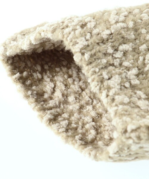 BRANSHES(ブランシェス)の「【ベビー】とんがりニット帽(ニットキャップ/ビーニー・キッズ・ベージュ/ブラウン・FREE)」の6枚目の写真