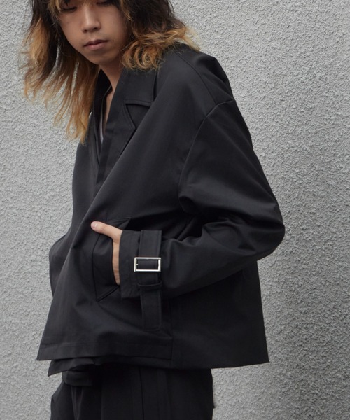 セール】Faux Layered Design Tailored Jacket / フェイク セール】Faux Layered Design Tailored Jacket / フェイク