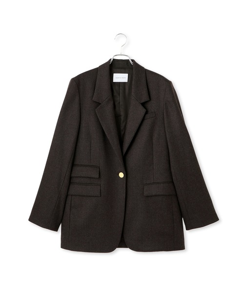✨定番•訳あり✨ アダムエロペ 【F】 テーラードジャケット ♡ リラックス ADAM ET ROPÉ FEMME(アダム エ ロペ ファム) / 【逸品】ダブル