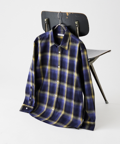 【ネル】ページ パターン レギュラー カラー ネル シャツ（シャツ/ブラウス）｜JOURNAL