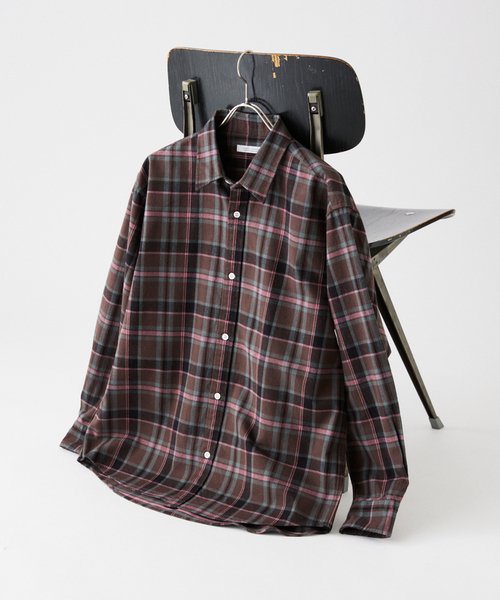 【ネル】ページ パターン レギュラー カラー ネル シャツ（シャツ/ブラウス）｜JOURNAL