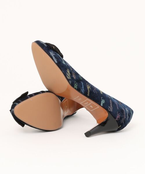 LANVIN en Bleu(ランバンオンブルー)の「リボンモチーフアーモンドトゥパンプス(パンプス・レディース・ブルー/ブラック/シルバー系その他7・23.5cm/24.0cm/22.5cm/23.0cm/24.5cm/22.0cm)」の5枚目の写真