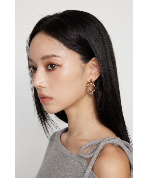 LAGUA GEM(ラグアジェム)の「VARIOUS RING ピアス(ピアス(両耳用)・レディース・ゴールド/シルバー・FREE)」の6枚目の写真