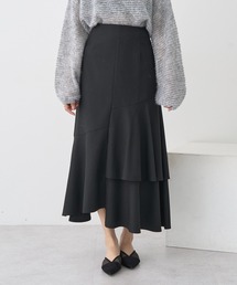 earth music&ecology | ティアードイレヘムスカート(スカート)