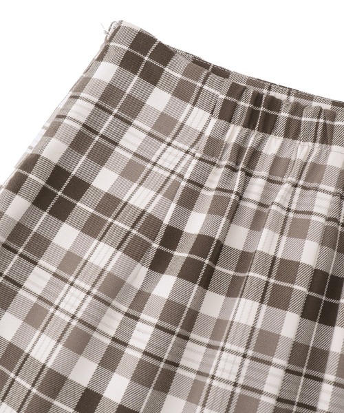 earth music&ecology(アースミュージックアンドエコロジー)の「ティアードイレヘムスカート(スカート・レディース・アイボリー/ブラウン系その他4/ブラック・S/M)」の22枚目の写真