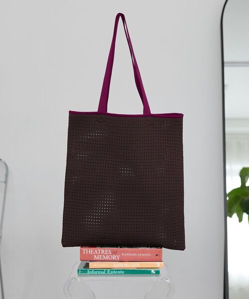 AMERICAN HOLIC（アメリカンホリック）の「メッシュニットトートバッグ（トートバッグ・レディース・ブラック/グレー/ブラウン・FREE）」の15枚目の写真