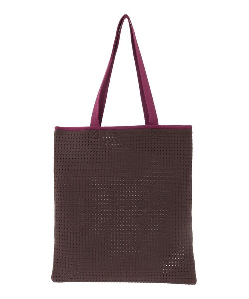 AMERICAN HOLIC（アメリカンホリック）の「メッシュニットトートバッグ（トートバッグ・レディース・ブラック/グレー/ブラウン・FREE）」の4枚目の写真