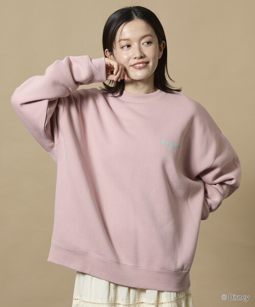 FREAK'S STORE(フリークスストア)の「限定展開 DISNEY / ディズニー ベイマックス / 別注 バックプリント クルーネックスウェット(スウェット・メンズ・アッシュグレー/ピンク/スミクロ・SMALL/MEDIUM/LARGE)」の12枚目の写真