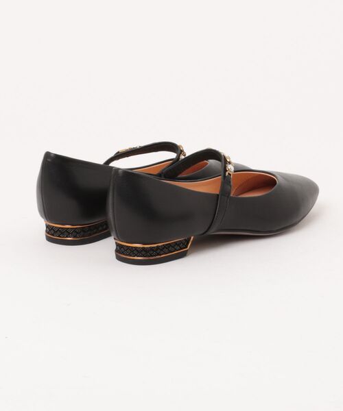 LANVIN collection(ランバン コレクション)の「ストラップカッターパンプス(パンプス・レディース・ブラック/ブロンズ・22.5cm/23.0cm/23.5cm/24.0cm/24.5cm/22.0cm)」の3枚目の写真