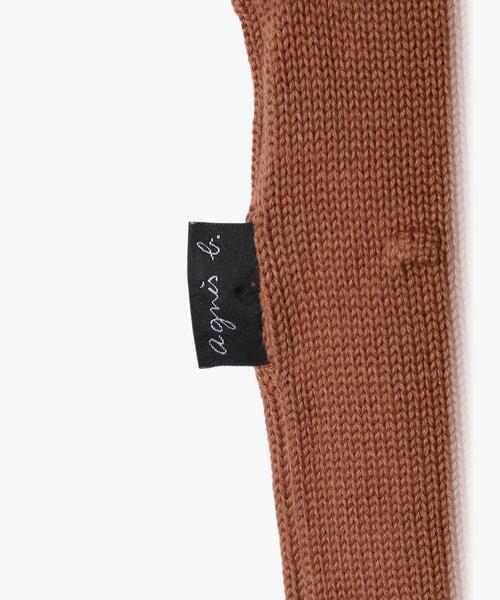 agnes b.（アニエスベー）の「ベビー ドット コットン 長袖 ニットプルオーバー（ニット/セーター・キッズ・ピンクゴールド・1YEAR/18M/2YEAR）」の7枚目の写真