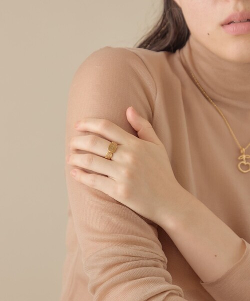 ete bijoux（エテビジュー）の「[ライフイズアジャーニー] アドベンチャーリング（リング・レディース・イエローゴールド・11号/13号）」の7枚目の写真