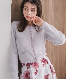 MISCH MASCH | 2025秋冬新作 シャギーニットカーディガン(カーディガン/ボレロ)