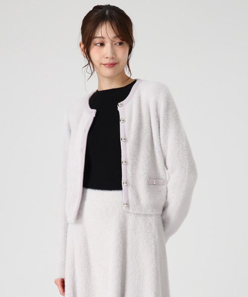 kashwére M ホワイト カーディガン OPEN FRONT CARDIGAN(M creme): WEAR | kashwere Japan (カシウエア