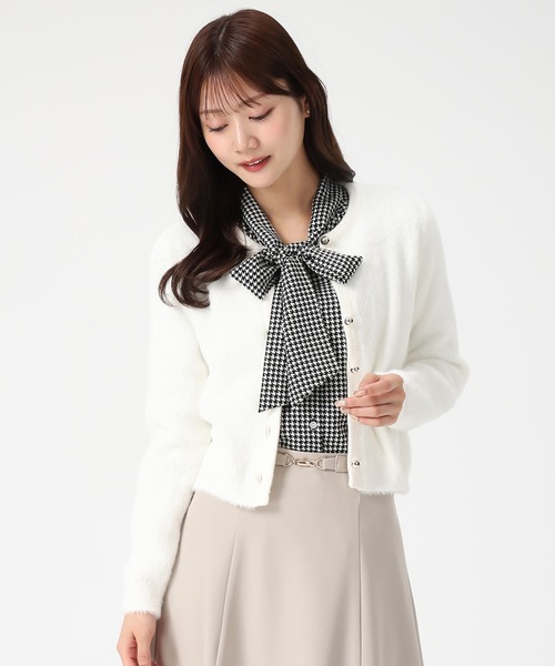 セール】2025秋冬新作 シャギーニットカーディガン（カーディガン