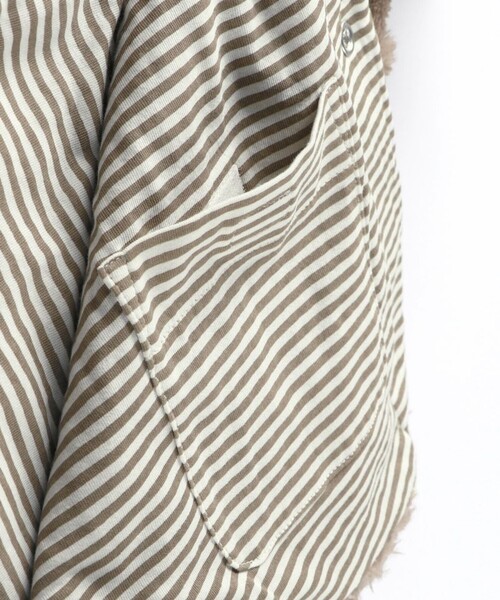 BRANSHES（ブランシェス）の「【ベビー】ケーブル柄ケープ（その他ベビー用品・キッズ・ライトベージュ/ブラウン・FREE）」の11枚目の写真