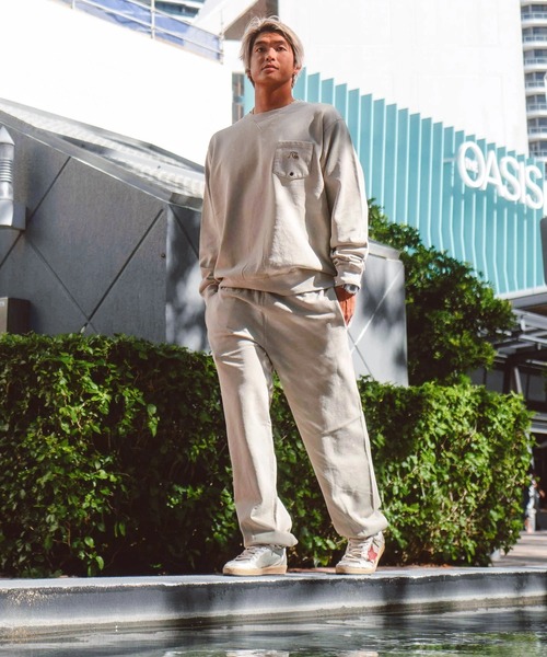 Quiksilver(クイックシルバー)の「PG DNA SWEAT PANT /クイックシルバーピグメント加工ウエストゴムスウェットパンツ(スウェットパンツ・メンズ・ブラック/グレー/ベージュ・MEDIUM/LARGE/X-LARGE)」の19枚目の写真