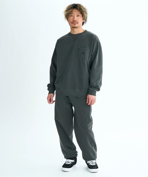 Quiksilver(クイックシルバー)の「PG DNA SWEAT PANT /クイックシルバーピグメント加工ウエストゴムスウェットパンツ(スウェットパンツ・メンズ・ブラック/グレー/ベージュ・MEDIUM/LARGE/X-LARGE)」の6枚目の写真
