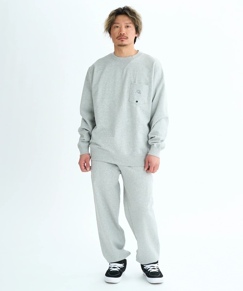 Quiksilver(クイックシルバー)の「PG DNA SWEAT PANT /クイックシルバーピグメント加工ウエストゴムスウェットパンツ(スウェットパンツ・メンズ・ブラック/グレー/ベージュ・MEDIUM/LARGE/X-LARGE)」の13枚目の写真