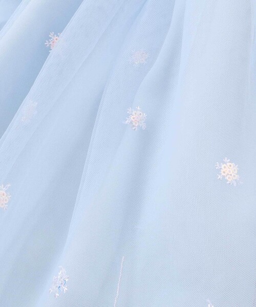 SLAP SLIP（スラップスリップ）の「フワフワお城刺しゅうチュールドッキングワンピース(80~130cm)（ワンピース・キッズ・ブルー/パープル・110cm/120cm/80ｃｍ/100cm/90cm/130cm）」の13枚目の写真