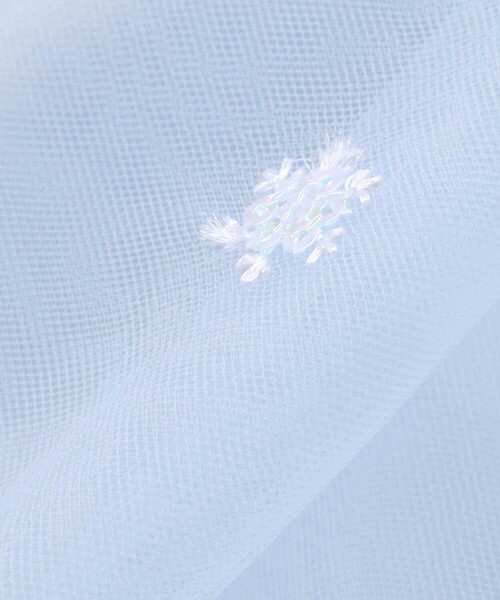 SLAP SLIP（スラップスリップ）の「フワフワお城刺しゅうチュールドッキングワンピース(80~130cm)（ワンピース・キッズ・ブルー/パープル・110cm/120cm/80ｃｍ/100cm/90cm/130cm）」の18枚目の写真