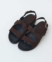 LIVETART（リヴェタート）の「《SALONDEJU》リボン型サンダル（サンダル）」