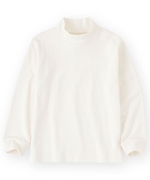 無印良品（ムジルシリョウヒン）の「キッズ　両面起毛ハイネック長袖Ｔシャツ（Tシャツ/カットソー）」