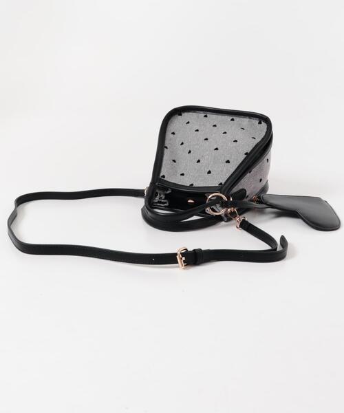 RODE SKO（ロデスコ）の「ハートキャンバスバッグ（ショルダーバッグ・レディース・ブラック/ベージュ・ONE）」の18枚目の写真