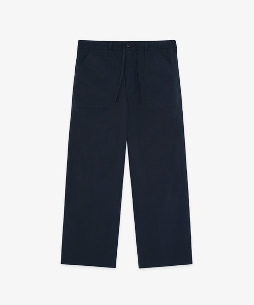 FRONT 11201(フロントワンワントゥーオーワン)の「REDE Nylon Easy Fatigue Pants(その他パンツ・メンズ・ブラック/ネイビー・S/M/L)」の1枚目の写真